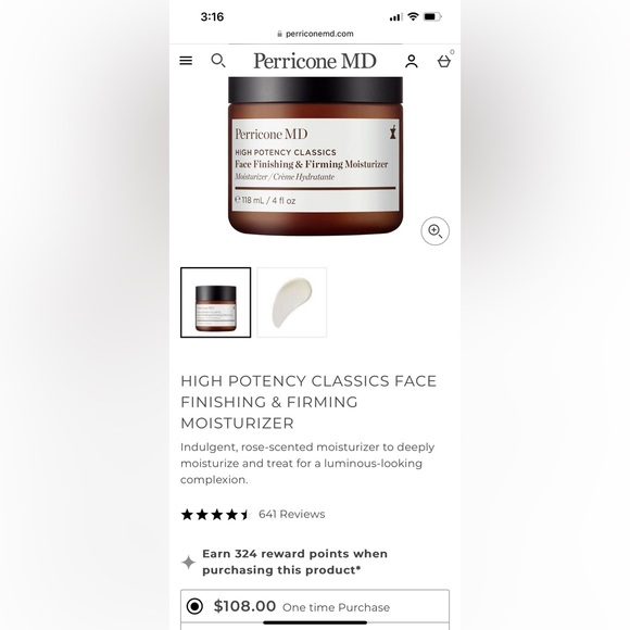 Brand new Perricone MD High Potency classic face finishing firming moisturizer - Picture 5 of 5